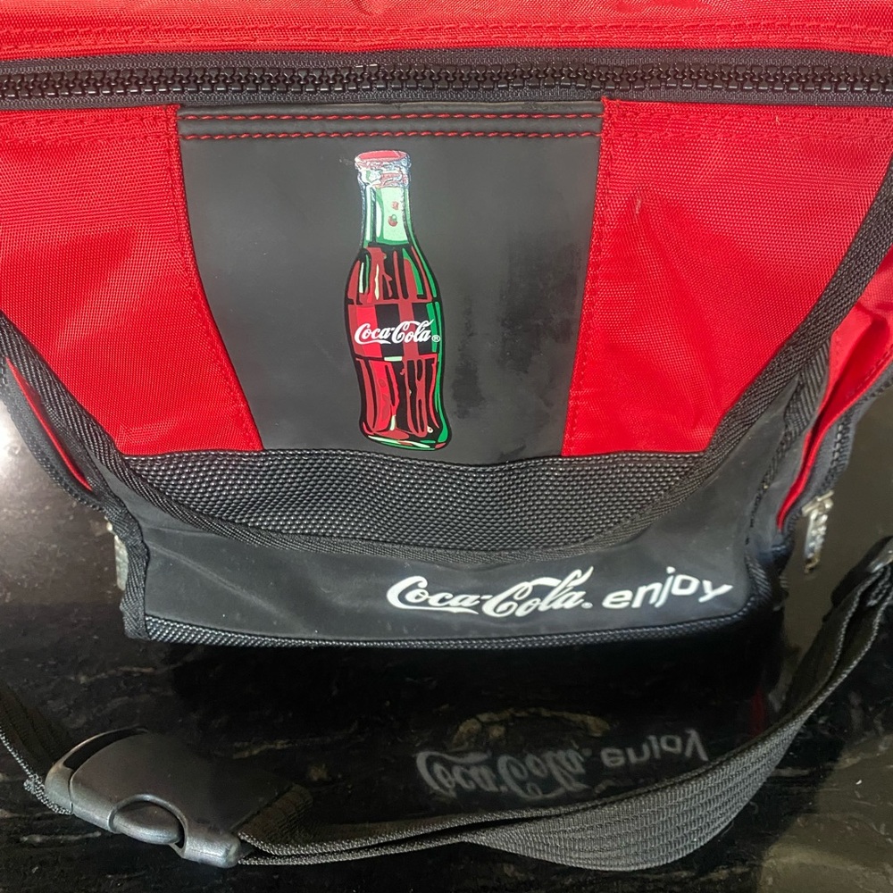 Coca Cola Red and Black Cooler Bag